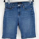 Banana Republic  Women's Blue Denim Bermuda Shorts Size 29/8 Medium Wash Photo 0