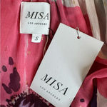 MISA Los Angeles Misa Devon Floral Off Shoulder Mini Dress in Poppy Love Size S NWT Photo 6