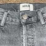 AGOLDE Nico High Rise Slim Jeans Risk Grey Stone Wash 26 Photo 8