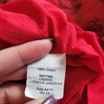 Madewell  Red Floral Medallion Printed Cotton Skirt Photo 8