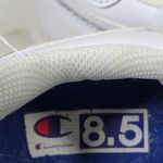 Champion Arena Power Lo II Sneakers Womens 8.5 Wide White Leather Lace Up Sporty Photo 14