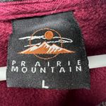 Prairie Mountain  Catskills New York burgundy hoodie L pullover travel graphic Photo 5