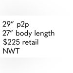 Johnny Was  Scofield Oversized Button Down Blouse S 29” p2p Black $225 NWT Photo 3