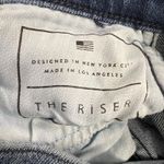 AYR  The Riser Skinny High Rise Ankle Jeans Raw Hem Neon Jupiter Wash Size 27 Photo 8