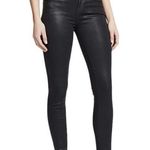 Big star Like New Black Coated Alex Skinny Jeans Photo 0