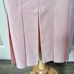 Theory wool pink pleated long pencil skirt Photo 2
