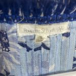 Poupette St Barth Sasha Mini Dress French Blue sz S Tassels Vacation Boho Resort Photo 2