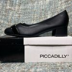 Piccadilly Cloud Rita II Women's Low Heel Buckle Pumps in Black Size 10 Photo 0
