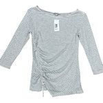 William Rast Noa Striped Knit Top with Drawstring Side – Size M, NWT Soft Casual Photo 7