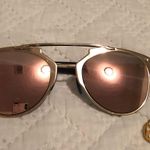 Urban Outfitters Clear Reflective Sunglasses Photo 0