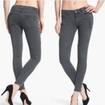 Paige Black Currant Marley Ultra Skinny Moto Jeans Photo 1