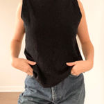 Laura Ashley Vintage  Black Tank Top Photo 0