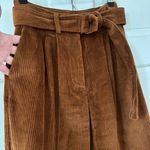 Ulla Johnson Nico Pant Umber Brown Velvet Corduroy Wide Leg Fall Pant Size 2 NEW Photo 5