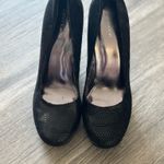 Calvin Klein Black Textured Heels – Size 7 | 5” Pumps Photo 1