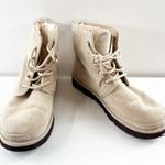UGG  Neumel High Top Suede Chukka Boots Booties Tan Beige 10 Photo 5