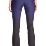 prAna Jett Pant Indigo Low Rise Fitted Ombre Jeans, Size 4/27 Photo 2