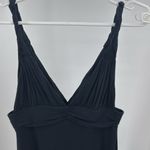 Victoria's Secret  Black open front maxi Swim Coverup vacation summer beach Photo 4