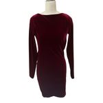 House Of CB ANNIKA DRESS Velvet low back dress size medium, nwt Photo 4