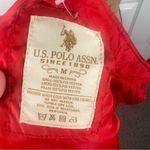 U.S. Polo Assn. Sz M Red Quilted Puffer Vest Photo 10