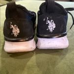 U.S. Polo Assn. Black and White Sneakers with Chunky Sole Photo 4