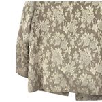 DT Collection | M | beige floral brocade blazer jacket satin romantic floral Size M Photo 1