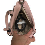 Charming Charlie  pink light convertible handbag crossbody purse Photo 3