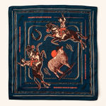 Woolrich Adult nwt Western Graphic Cotton Bandana - x Target Navy Photo 0