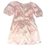 Laura Ashley Urban Outfitters x Paisley Pink Mel Puff Sleeve Dress Photo 3