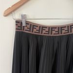 Black Forever Fendi Pleated Skirt Photo 2