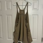 Free People Movement Hot Shot Mini Dress Tan Size XL Photo 2