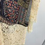 Orange Creek Size Sm Cardigan Kimono Open Front Lace Fringe Long Sleeve Women’s Photo 2