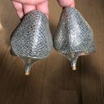 Jimmy Choo  heels/kitten heels size 42 metallic silver new years festive holiday Photo 11