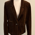 Madewell NWT  Brown Corduroy Blazer Sz M Photo 0