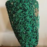 From India To You | Green Beaded “Go Team” Shoulder Bag Gold Photo 10