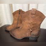 Born Women’s Brown Leather Ankle Boots – Size 11 / Style B58906 Photo 3