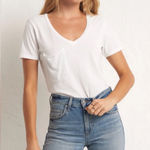 Z Supply NWT  The Pocket Tee White Large Photo 0