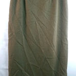 Kasper 12 Olive Midi Lined Dress Skirt Green Photo 0