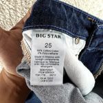 Big star Hydra Cigarette Womens Jeans Size 25 Dark Wash Denim Photo 8
