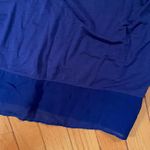 Michael Stars  original tee blue cotton and silk one size Photo 4