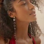 Free People NIP Dangle Earrings - Silver Blue/Green One Size $38 MSRP New in package exactly as shown in picture No refunds or cancellations Photo 3