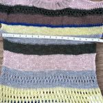 Anthropologie HARLYN Stitched & Striped Pullover Sweater Boho Festival Knit S Photo 9