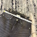 We The Free  Curvy High Rise Vintage Straight Black Denim Jeans Size 28 Photo 4
