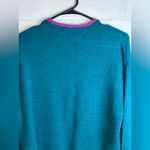 Code x Mode Verbiage Woman’s Print Trés Chic Casual Soft Cozy Sweater Size Small Photo 7