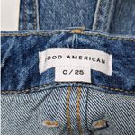 Good American ‎ Good Classic Raw Hem Jeans 0/25 NWT Photo 8