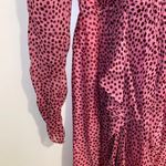 Bailey44 NWT $238 Bailey 44 Juniper Pink Ruffle Polka Surplice Neck Dot-Print Dress 4 Photo 9