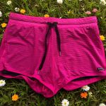 BEBE SPORT Pink Black Running Shorts Size XL NEW NWT Photo 0