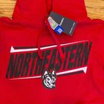 Fanatics NWT Northeastern University Hoodie Sweatshirt Red M Photo 1