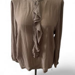Ellen Tracy Elegant Brown Women's Top size Xl Photo 0