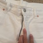 Gap  White Low Rise Stride Denim Jean Shorts Cutoff Distressing size 10 / 30 Photo 1