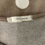 12PM By Mon Ami Dress Small Polka Dot Tunic Neutral Fall Casual Photo 5